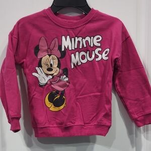 Disney Minnie Mouse Fuchsia Sweatshirt